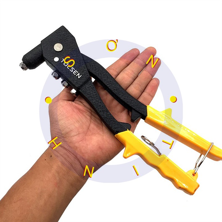 Kìm bấm đinh rút rive nhôm Tolsen 43003