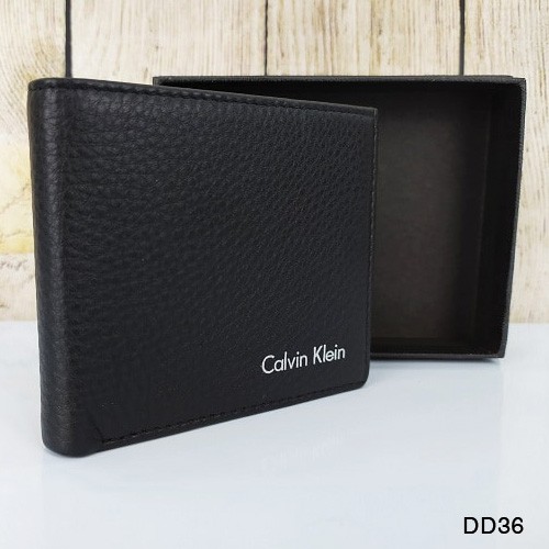 [DA BÒ THẬT] Ví da nam Calvin Klein cao cấp dáng ngang ND40