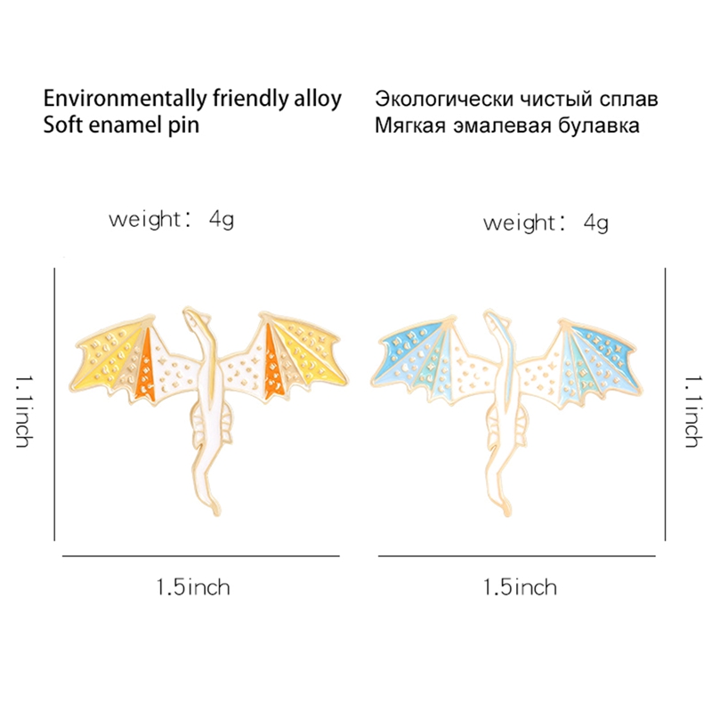 Ghim Cài Áo Hình Khủng Long Đa Dạng Thời Trang Cho Nam Nữ