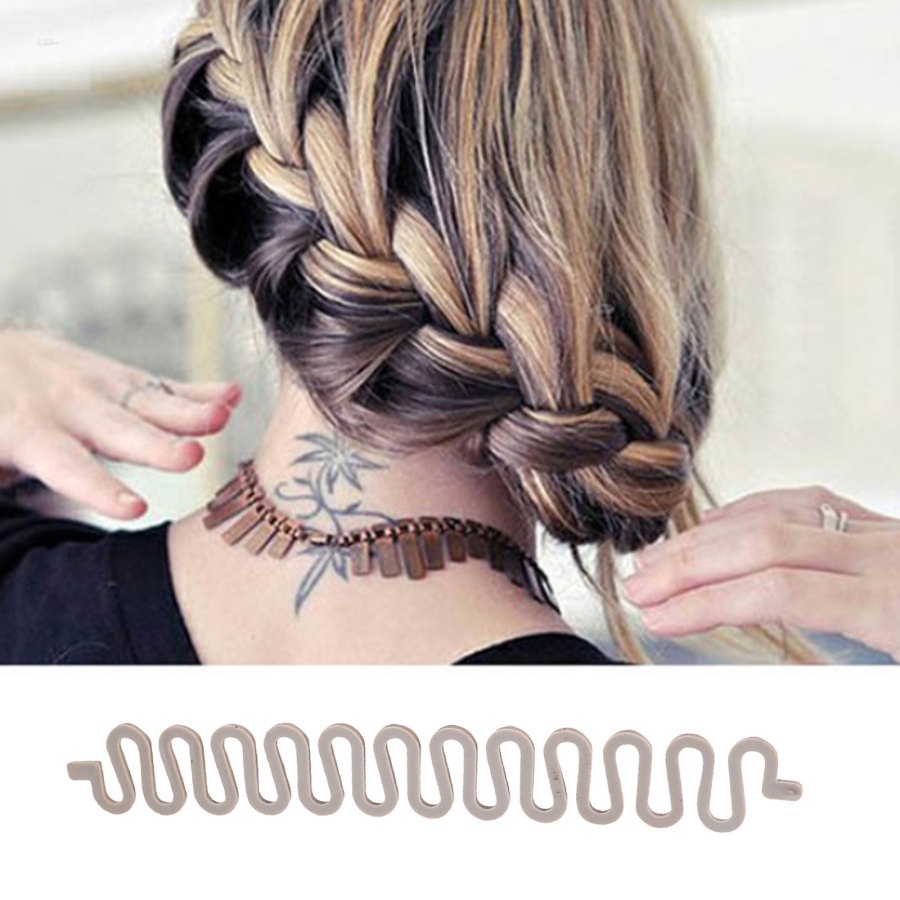 Dụng Cụ Giá Đỡ Hỗ Trợ Tạo Kiểu Tóc Thắt Bím Độc Đáo