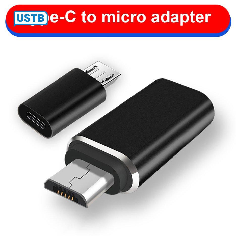 Bộ chuyển đổi Type-C sang Micro USB bằng hợp kim nhôm（màu ngẫu nhiên）
