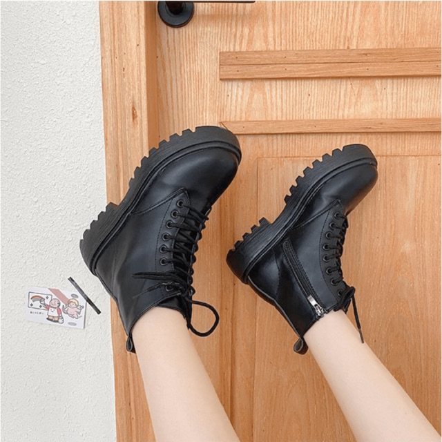 | BỐT MARTENS GIÀY CAO CỔ KHOÁ KÉO HÀN QUỐC | BigBuy360 - bigbuy360.vn