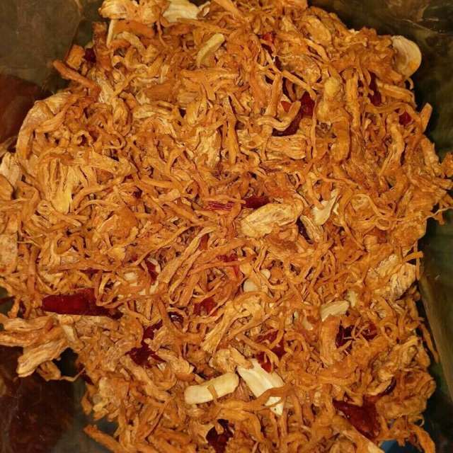 Khô gà bơ tỏi. 500g