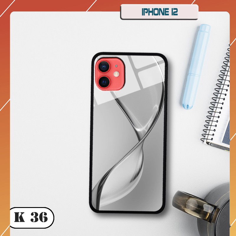 Ốp lưng kính 3D Iphone 12
