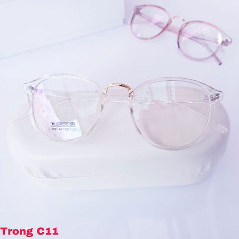 [ GỌNG KÍNH DẺO 209 ] GỌNG KÍNH DẺO HÀN QUỐC DÁNG TRÒN UNISEX NAM NỮ