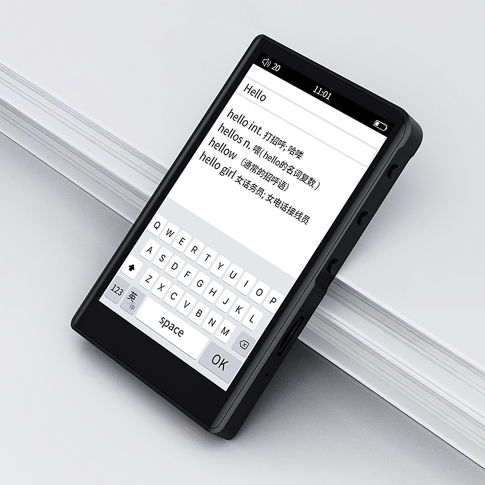 Máy nghe nhạc MP3 MP4 RUIZU Falaeal H9 Bluetooth màn hình cảm ứng 3.8&quot; hỗ trợ thẻ TF và FM