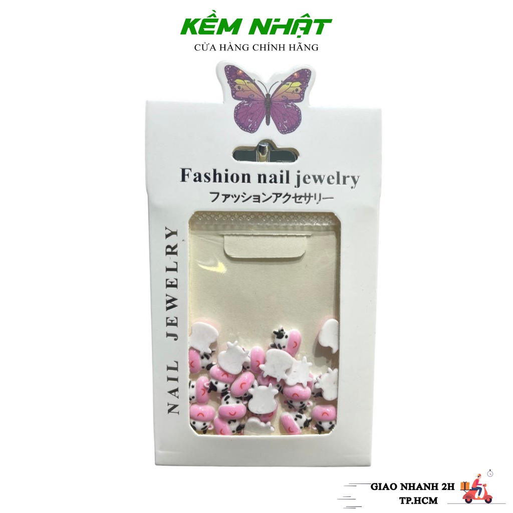 Set Charm Trang Trí Móng Nhiều Mẫu