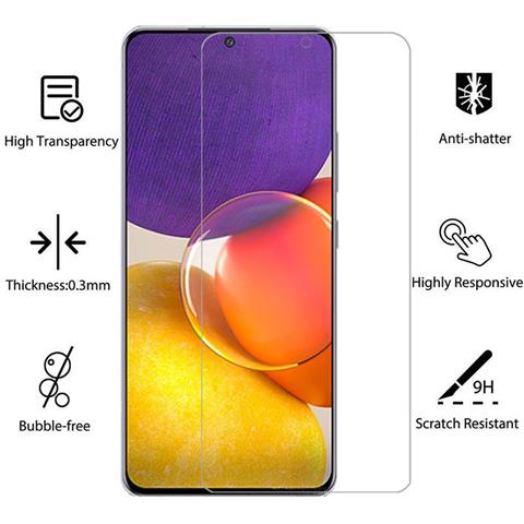 Ốp Lưng Kính Cường Lực Cho Samsung A82 Quantum 2 Galaxy a 82 82a Quantum2
