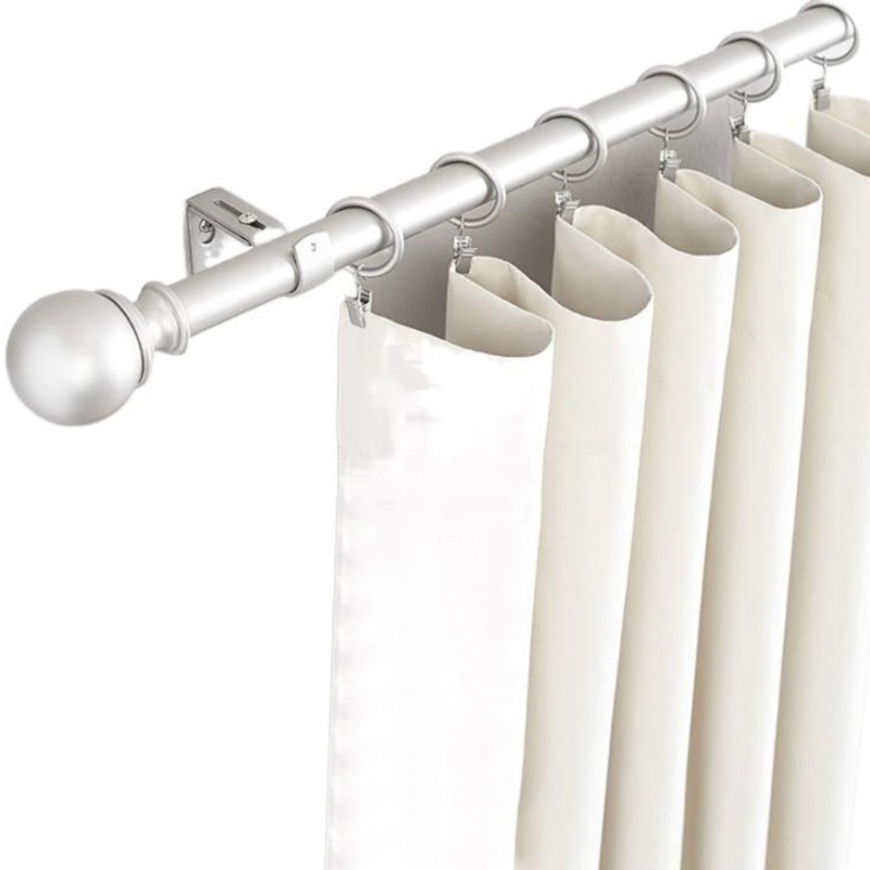 Bộ 2 Giá Đỡ Thanh Treo Rèm Có Thể Điều Chỉnh Chắc Chắn