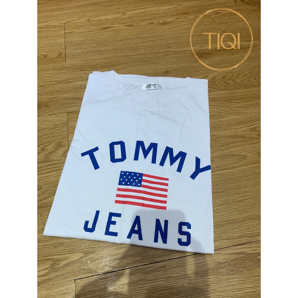 (ẢNH SHOP TỰ CHỤP) Áo thun nam nữ hình TOMMY hottrend, giá rẻ - Áo phông - áo bull nam nữ (Shopvuasale)
