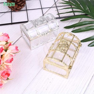 Hộp đựng kẹo ngọt vàng tặng sinh nhật/ trang trí tiệc cưới fstyzx
