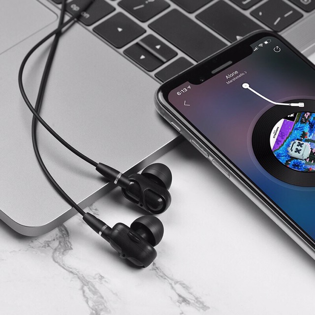 Hoco M62-Tai nghe Wired earphones 3.5mm có mic