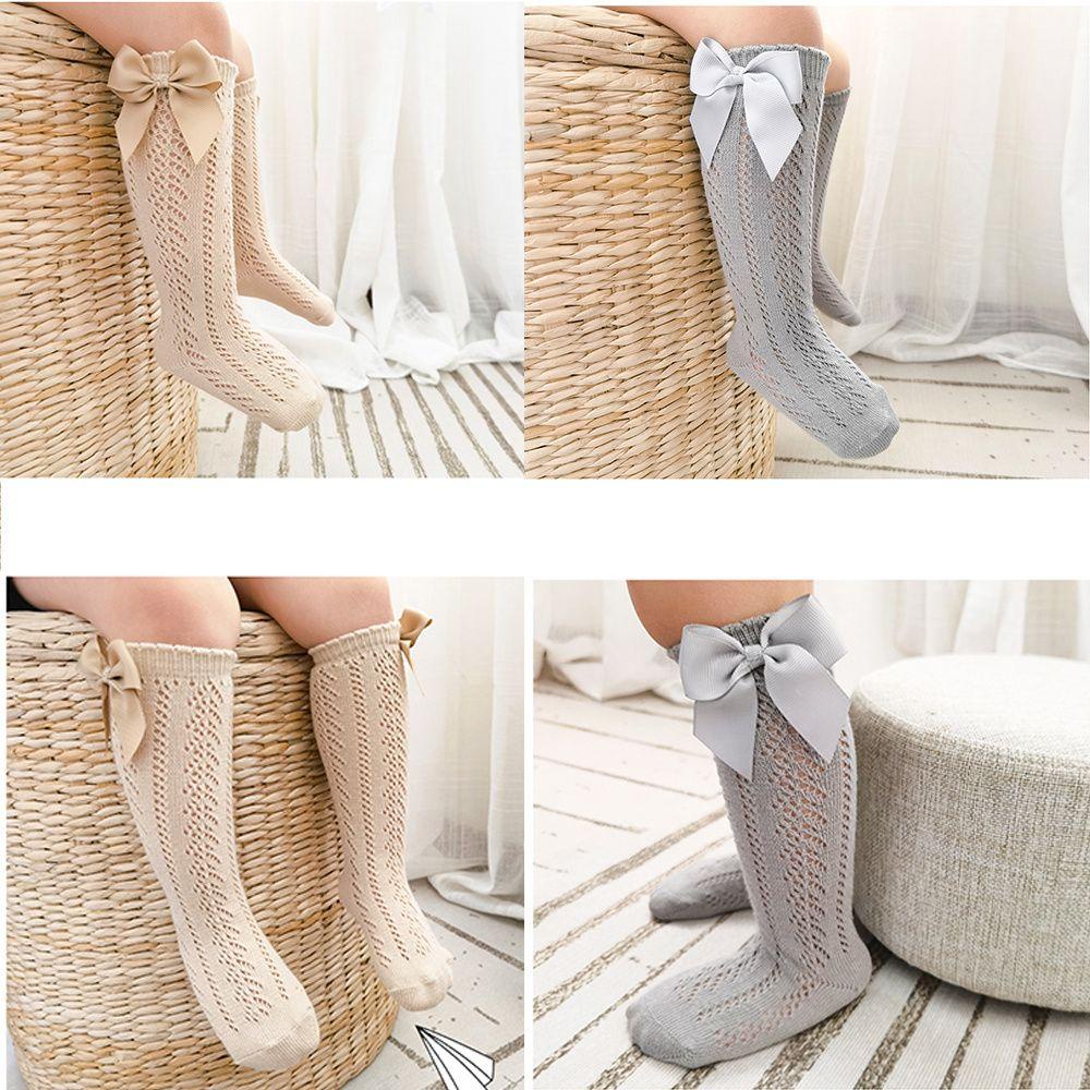 Tất Lưới Đính Nơ Cho Bé 0-4 Tuổi