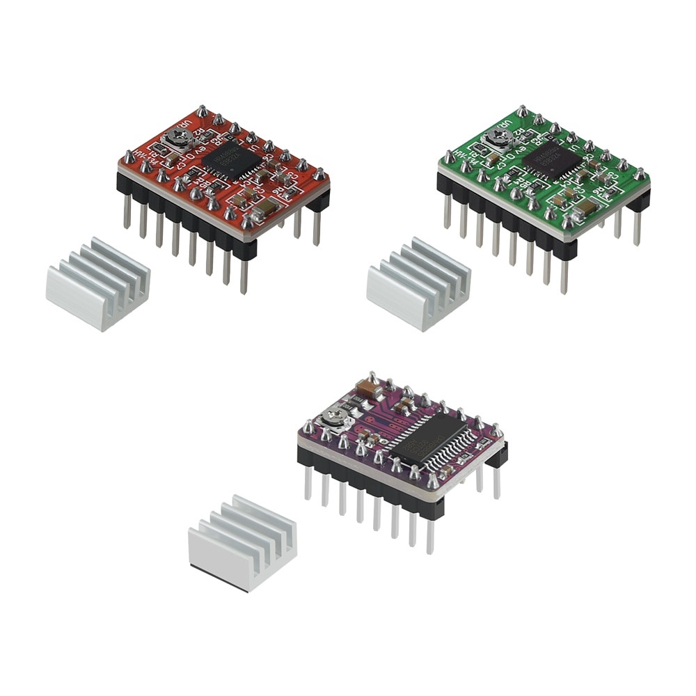 Động cơ bước A4988 Drv8825 Cho Máy In 3d Skr V1.3 1.4 Gtr V1.0 Ramps 1.4 1.6 Mks Gen V1.4 thay thế tiện dụng