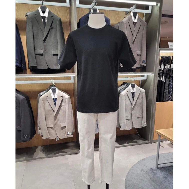 Áo thun trơn Ziozia premium cotton xuất Hàn