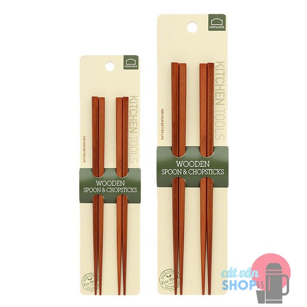 Dụng cụ làm bếp Lock&Lock bằng gỗ Rose Wood