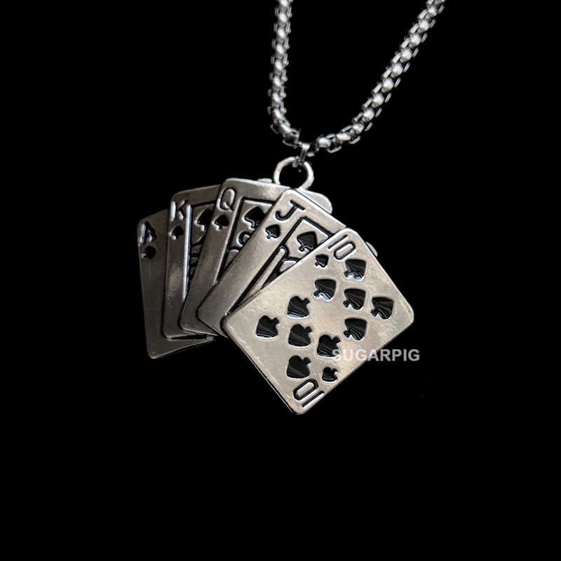 Hip-hop retro fashion wild necklace accessories