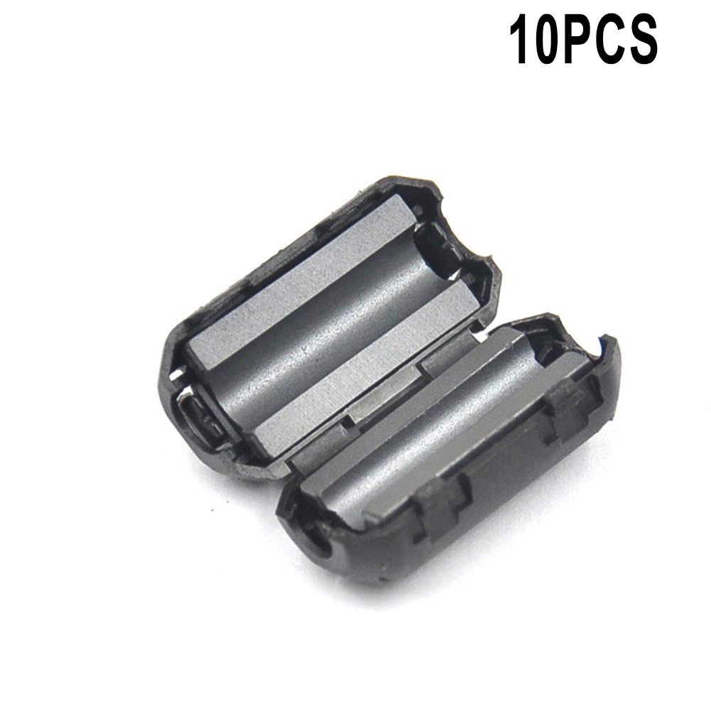【DREAMLIFE】Noise Filter 12 X 25 Mm Noise Suppressor Filter On Wire RFI EMI Ring Cable Clip