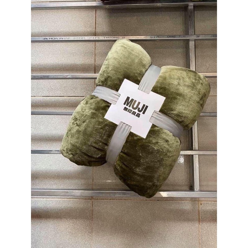 Chăn Muji, chăn nhung tuyết muji siêu mềm mịn, Chăn lông cao cấp 2mx2m3