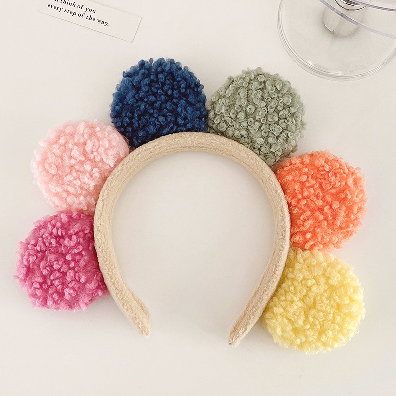 Băng Đô Lông Phong Cách Hàn Quốc Dễ Thương