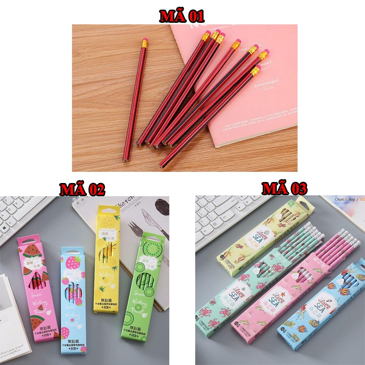 bút chì gỗ - bộ 12 cây