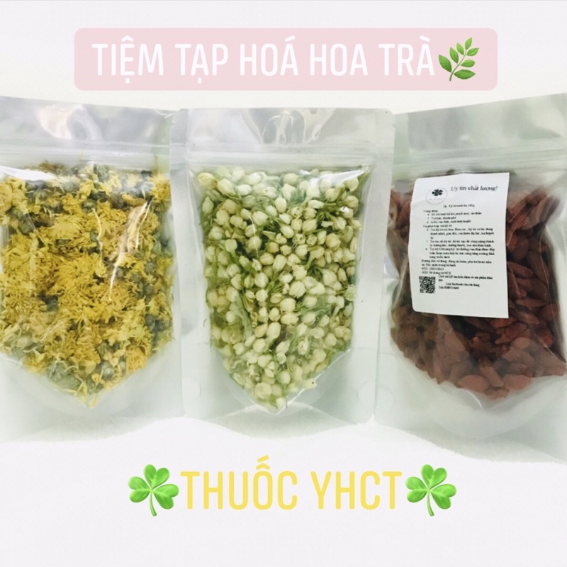 Trà nụ nhài trắng cao cấp túi 100g