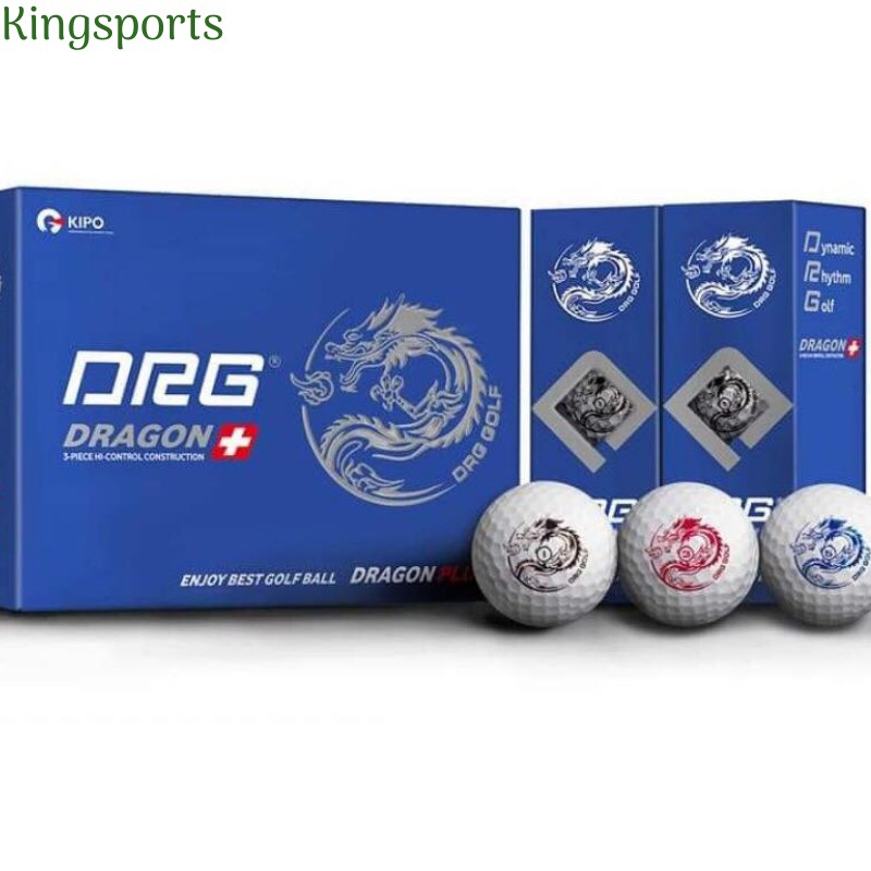 Bóng Chơi  Golf hoặc Banh golf Thương Giệu Dragon Cấu Tạo  3 lớp Xuất Xứ Hàn Quốc