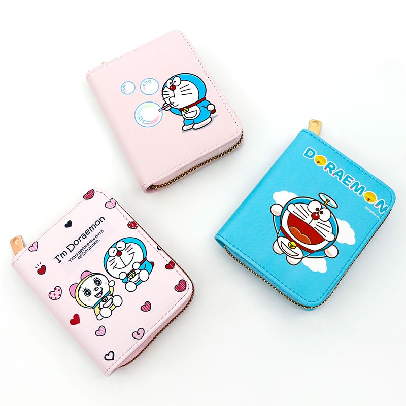 Ví Đựng Tiền Xu Hình Mèo Máy Doraemon Dễ Thương Cho Nam Và Nữ