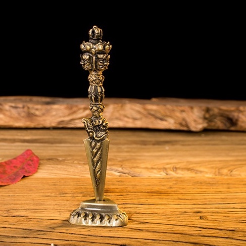 Bùa Hộ Mệnh Phật Giáo Tây Tạng Dorje Vajra Amulet Phurba