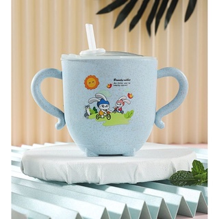 Cốc Uống Nước Lúa Mạch Cho Bé Tập Hút