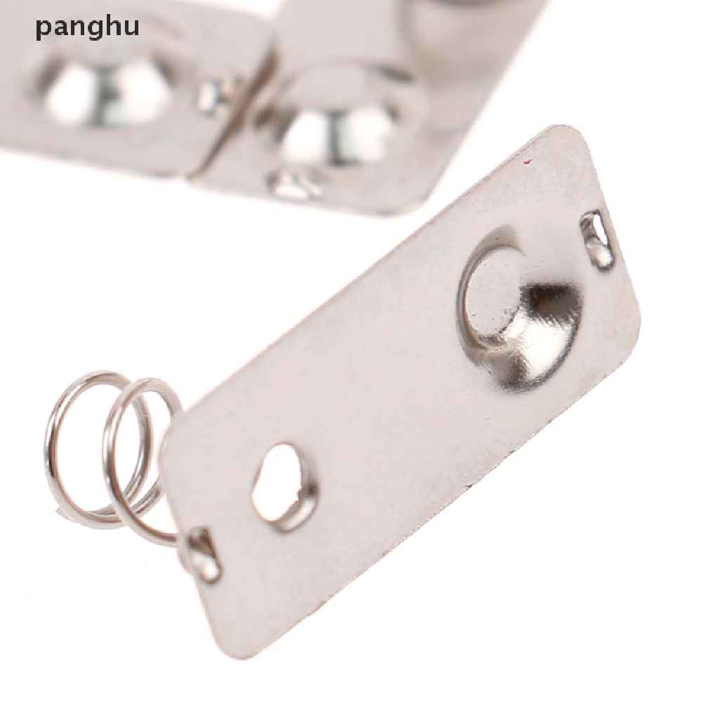 Set 10 Lò Xo Pin Thay Thế 21x9mm Bằng Kim Loại Màu Bạc Tiện Dụng