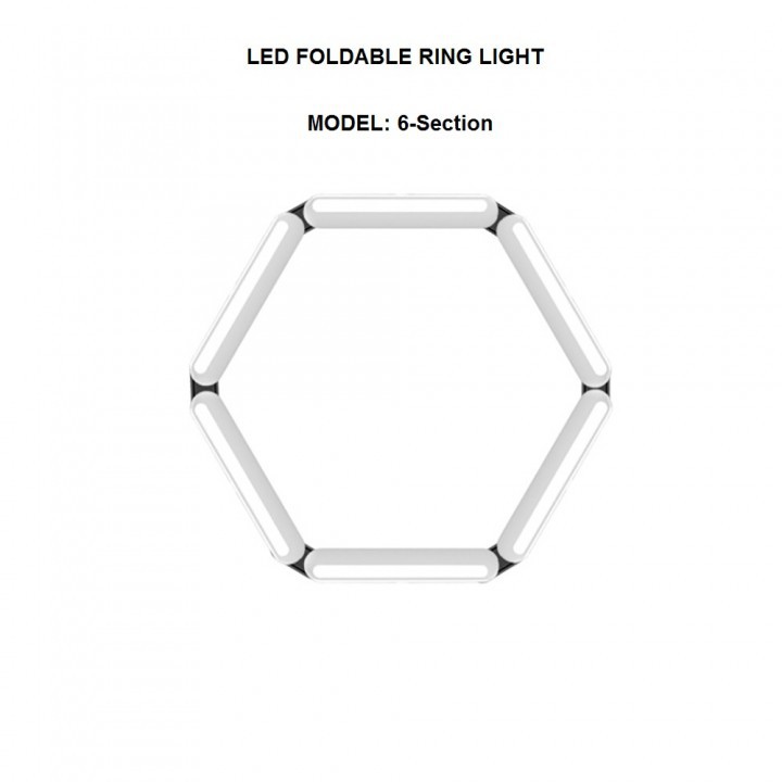 Đèn Led Tròn 6 Chế Độ Vjc4740 V8