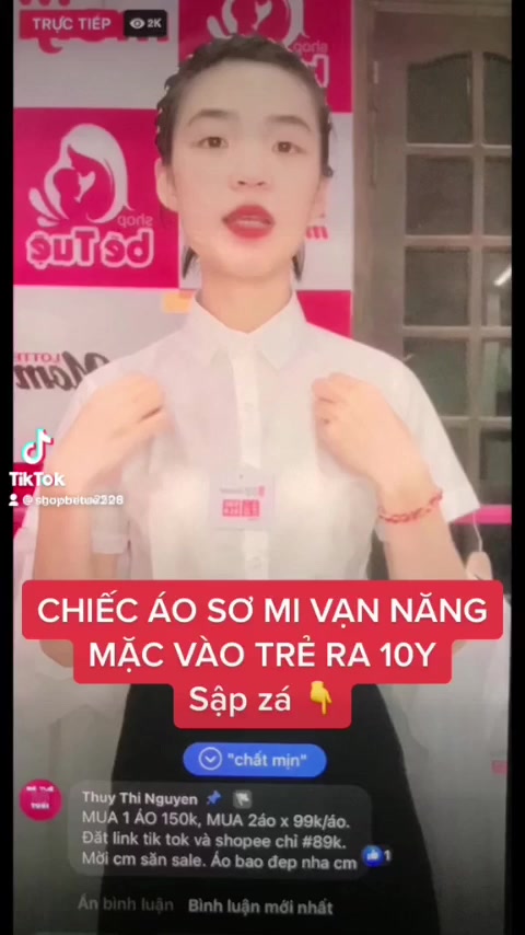 Áo Sơ Mi Nữ Trắng Cao Cấp Hàng Thiết Kế Dài tay + Ngắn tay | BigBuy360 - bigbuy360.vn