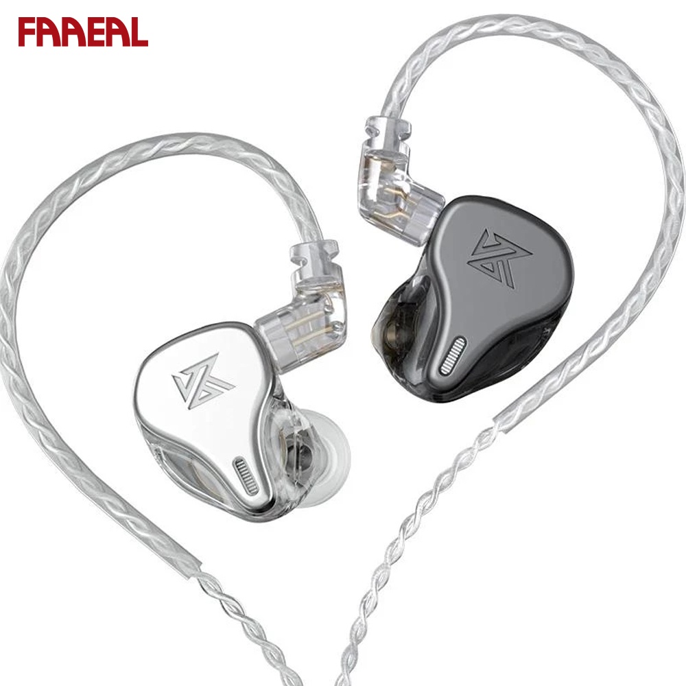 Tai nghe nhét tai Faaeal KZ DQ6 3D chống ồn thiết kế thể thao thời trang