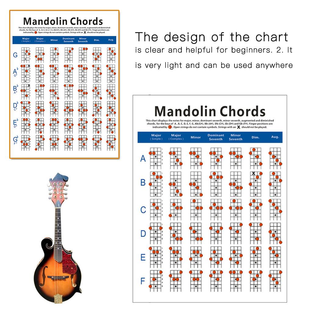 Bảng Ghi Chú Mandolin Bằng Đồng Thau Nhỏ Gọn Tiện Dụng