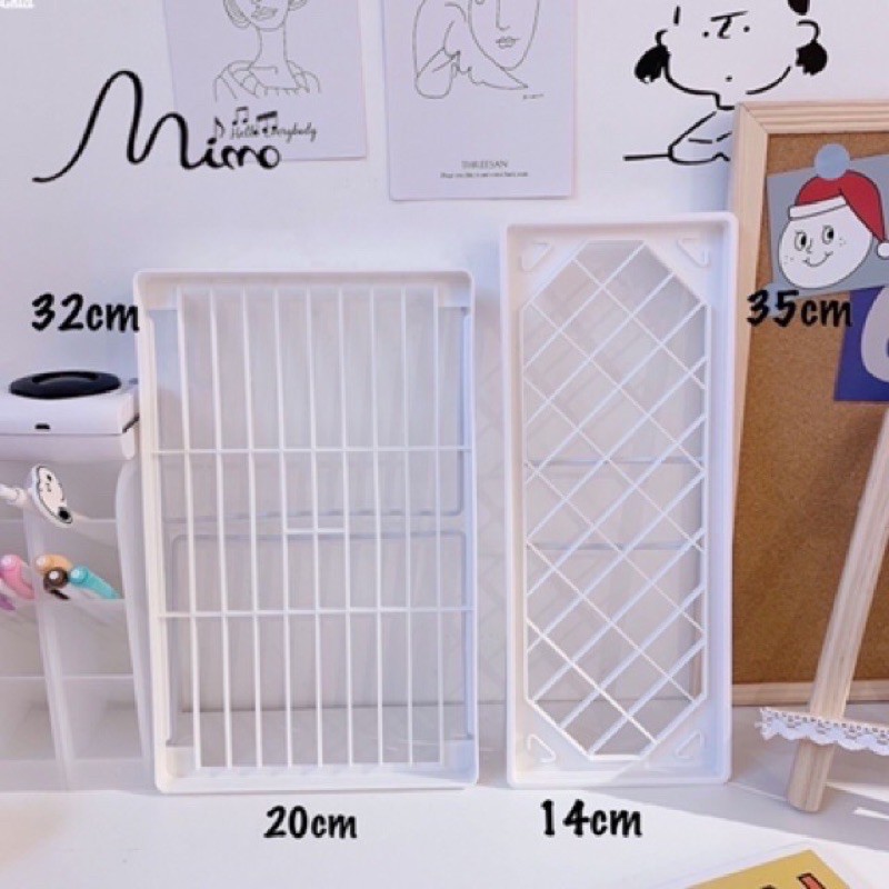 Kệ gấp gọn để phụ kiện/dụng cụ học tập