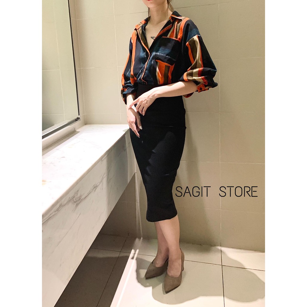 CHÂN VÁY BÚT CHÌ DÁNG DÀI 70cm FULL SIZE 45-75kg | BigBuy360 - bigbuy360.vn