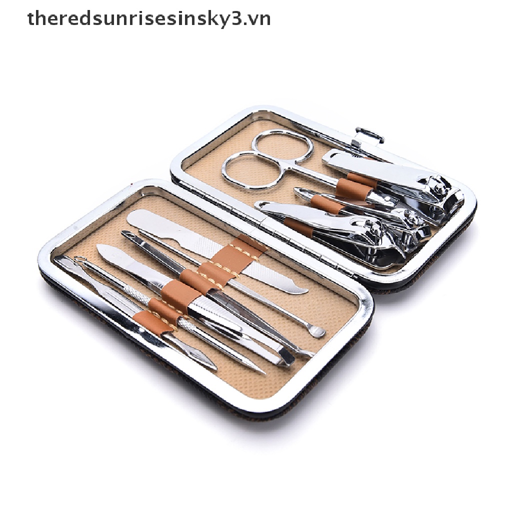 * * * * Bộ 10 Dụng Cụ Chăm Sóc Móng / Cắt Móng Tay / Móng Chân Mới.