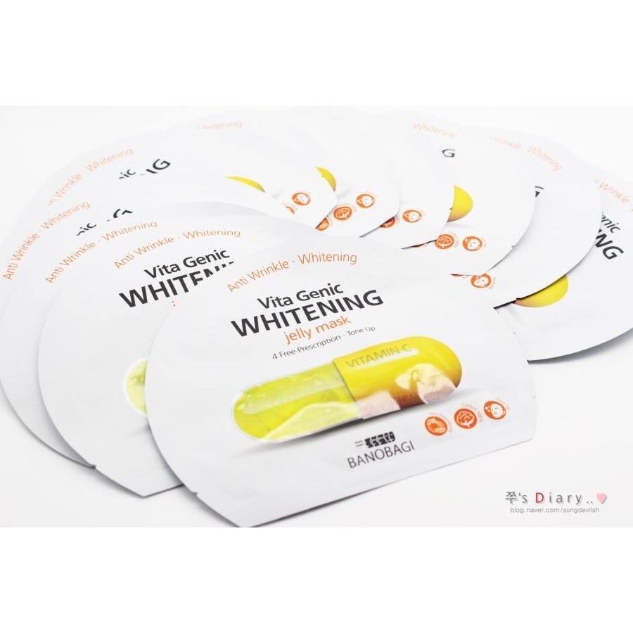 [SET 10 miếng 250k ] Mặt nạ VITA GENIC MASK Banobagi