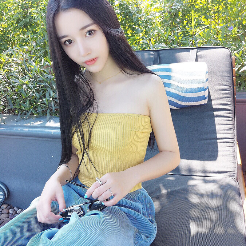 [Miễn Phí Vận Chuyển] Áo Ống Ngắn Phong Cách Gợi Cảm Chống Chói Phong Cách Hàn Quốc Cho Nữ | BigBuy360 - bigbuy360.vn