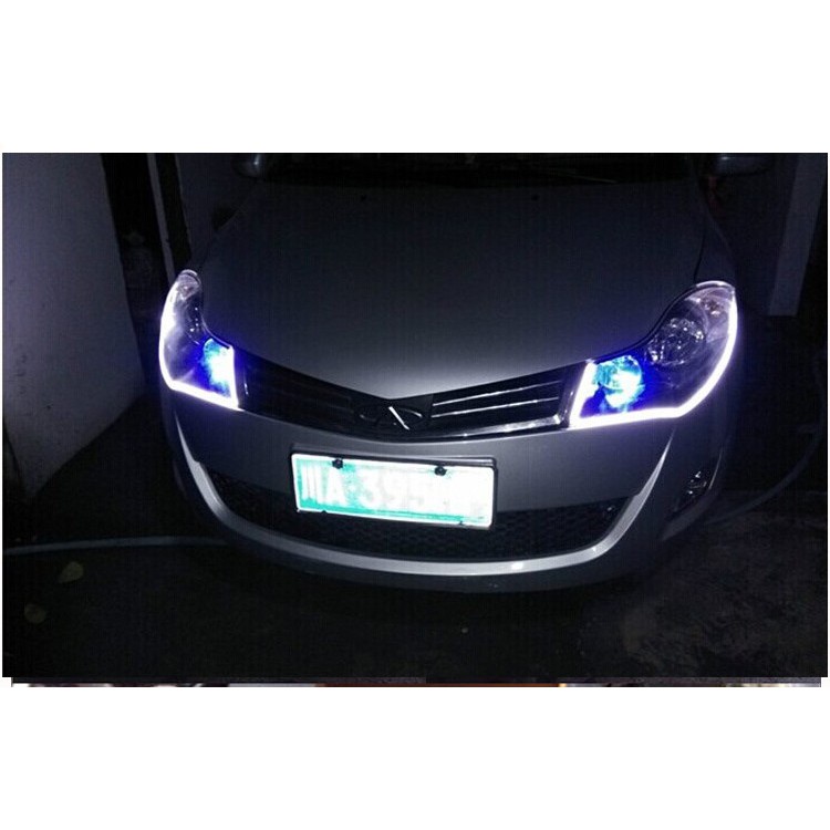 Combo 2 Dây Led Audi Silicon 20cm