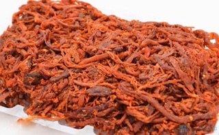 [ DUY NHẤT 1 NGÀY ] 1KG KHÔ BÒ SỢI TẨM CAY ( KHÔ HEO GIẢ BÒ )