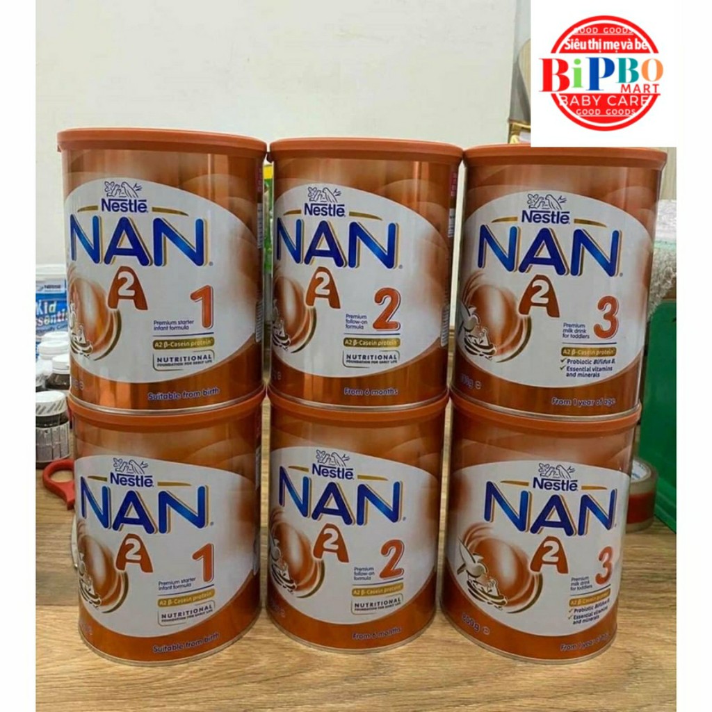 SỮA NAN A2 800g ÚC ĐỦ SỐ ( DATE mới)