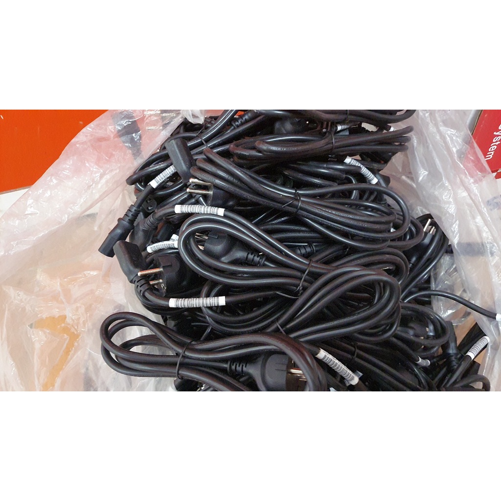 Dây nguồn  2 chân dài 1.8m có tiếp mát chuẩn 10A-205V chính hãng longwell dâyZin theo máy đồng bộ