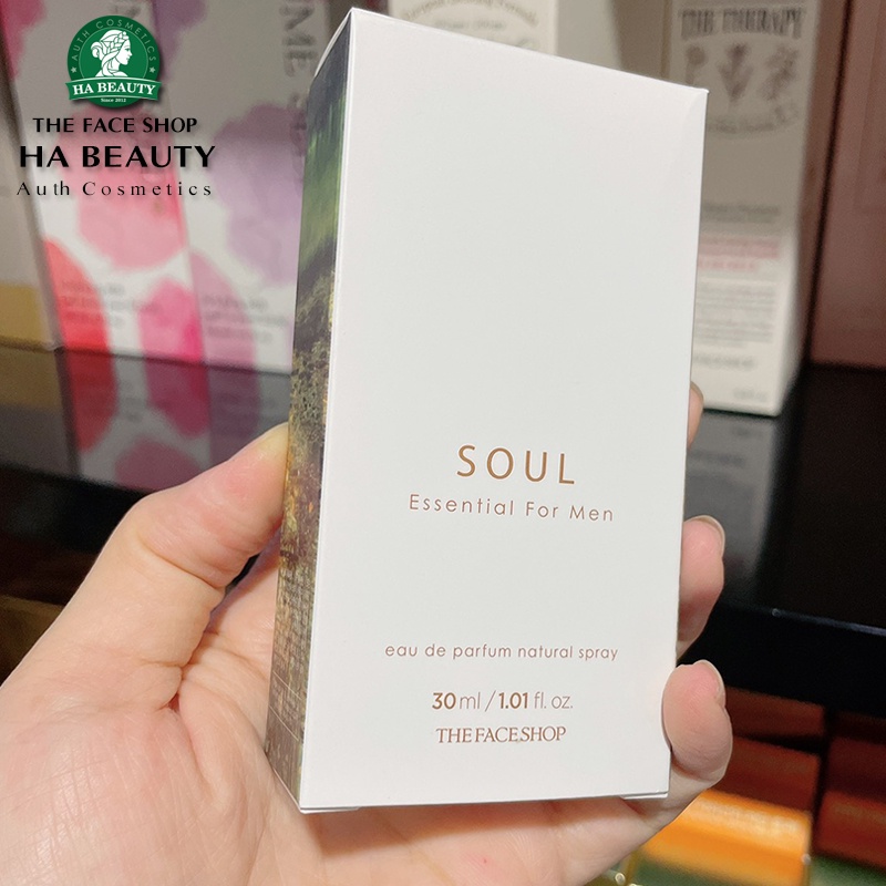 Nước hoa hương thơm Tươi mát Tinh tế dành cho Phái mạnh The Face Shop Essential For Men 30ml