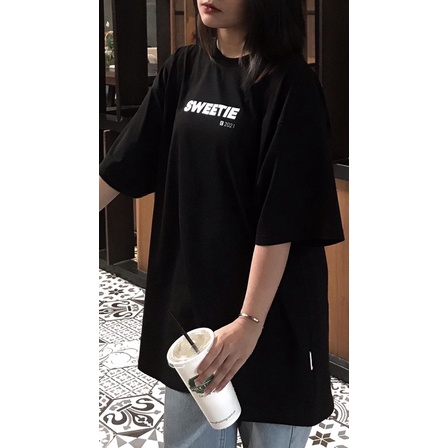 Áo thun SWEETIE BASIC Tee - Black - Unisex