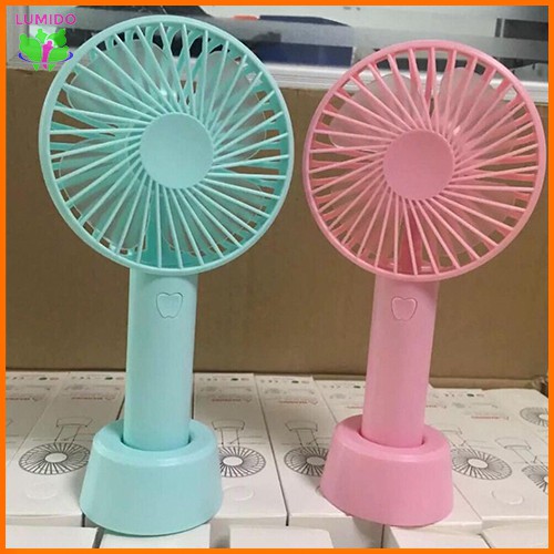QUẠT MINI TÍCH ĐIỆN CẦM TAY N9 CÓ ĐẾ LUMIDO | BigBuy360 - bigbuy360.vn
