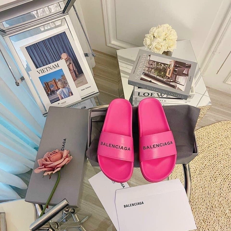 Dép lê quai ngang chữ balen fullbox