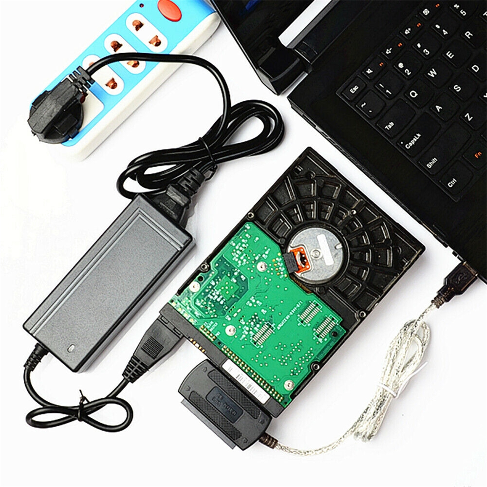 Dây Cáp Chuyển Đổi Usb 2.0 Sang Ide/ Sata 2.5/ 3.5 Hdd Ssd 480mb/ S