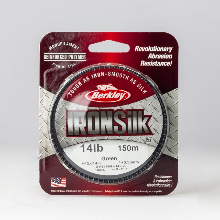 Dây cước câu cá Berkley Iron Silk 150m nhiểu size cho bạn lựa chọn